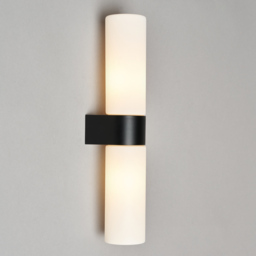 Wendy Bathroom Wall Light, Black - thumbnail 4