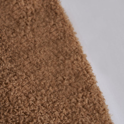 Really Soft Teddy Bear Fleece Throw, Brown - thumbnail 4