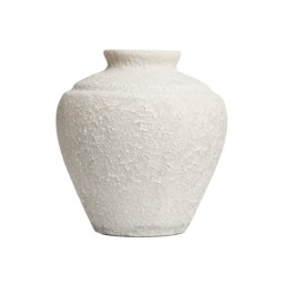 Vintage Style Ceramic Vase, Cream