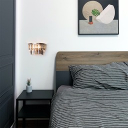 Ozzie Wall Light, Pewter - thumbnail 7