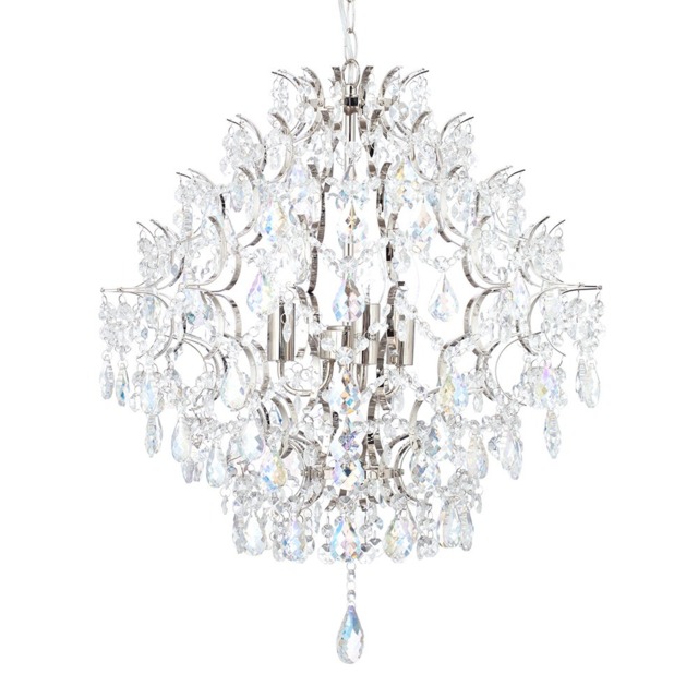 Lisa 3 Light Pendant, Nickel - image 1