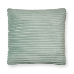 Luxury Ribbon Velvet Cushion, Silt Green - thumbnail 3