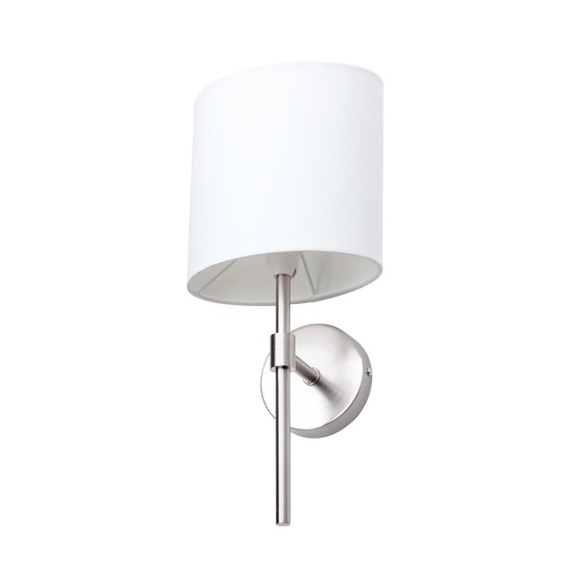 Oz Wall Light, Satin Chrome - image 1