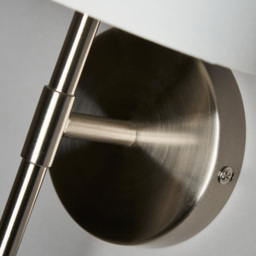 Oz Wall Light, Satin Chrome - thumbnail 6