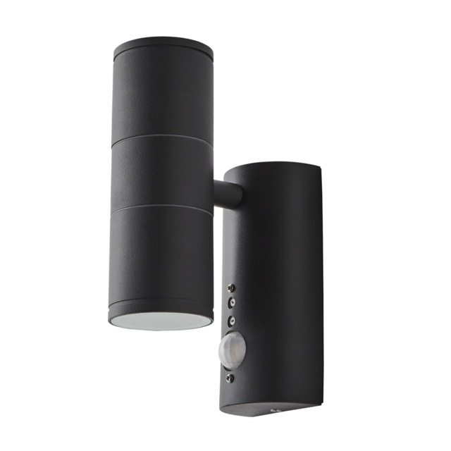 Delting Up and Down Outdoor Wall Light with PIR Sensor, Anthracite - image 1