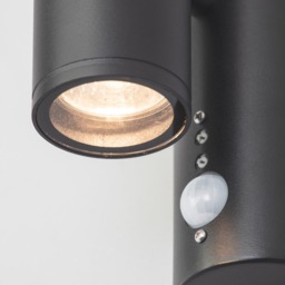 Delting Up and Down Outdoor Wall Light with PIR Sensor, Anthracite - thumbnail 6