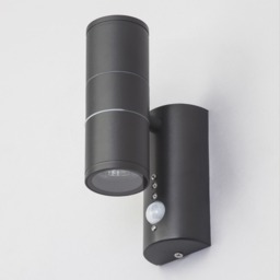 Delting Up and Down Outdoor Wall Light with PIR Sensor, Anthracite - thumbnail 5