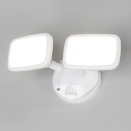 Wilson Twin 20 Watt LED Outdoor Flood Light, White - thumbnail 4