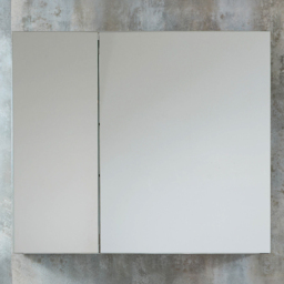Milano Cleo - Modern Mirrored Cabinet - 760mm x 660mm