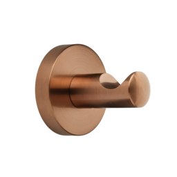Milano Alara - Modern Single Robe Hook - Brushed Copper