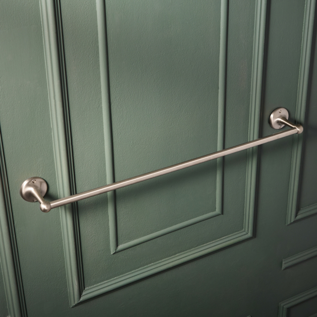 Milano Elizabeth - Traditional Towel Rail - Brushed Nickel