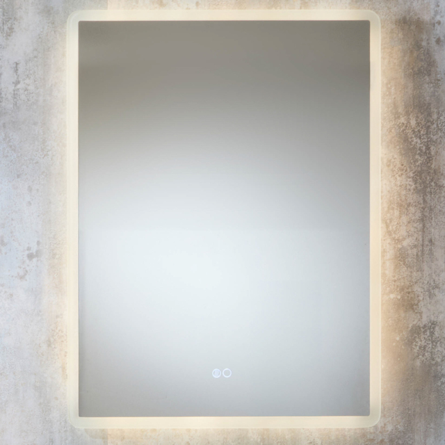 Milano Dawson - Modern Anti-Fog LED Mirror - 600mm x 800mm