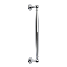 400mm Black Grey Wall Hung Vanity Unit with Black Basin & Chrome Bar Handle - thumbnail 6