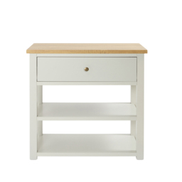 840mm Round Basin Bathroom Vanity Unit with Gold Handle Milano Henley - thumbnail 4