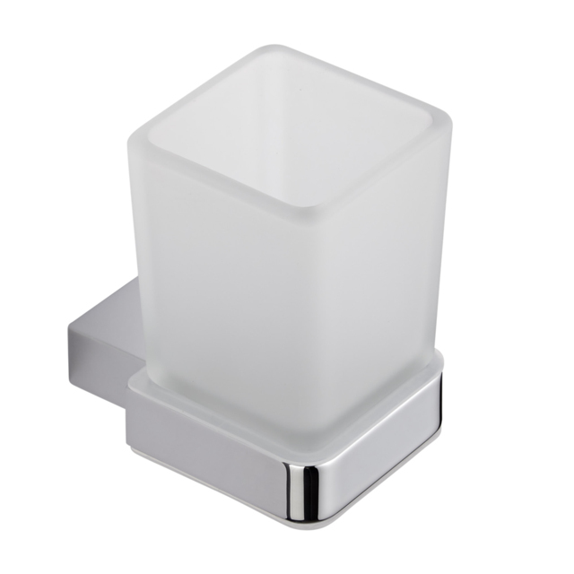 Milano Arvo - Modern Tumbler Holder - Chrome