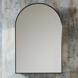 Milano Ava - Modern Arched Mirrored Cabinet - 500mm x 750mm