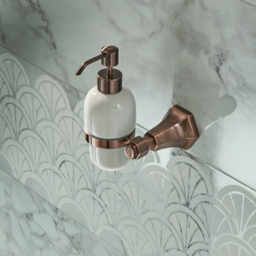 Milano Earlham - Art Deco Soap Dispenser - Aged Bronze