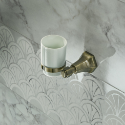 Milano Earlham - Art Deco Tumbler Holder - Choice of finish