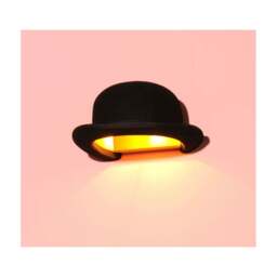 Innermost Jeeves Bowler Hat Wall Light - thumbnail 2