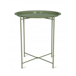 Garden Trading Rive Droite Bistro Foldable Tray Table - Thistle Green