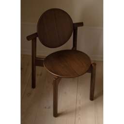 Umage Heiko Dining Chair - Walnut Colour: Walnut - thumbnail 5