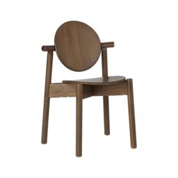 Umage Heiko Dining Chair - Walnut Colour: Walnut - thumbnail 1