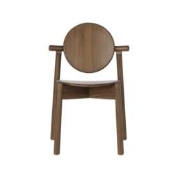 Umage Heiko Dining Chair - Walnut Colour: Walnut - thumbnail 3