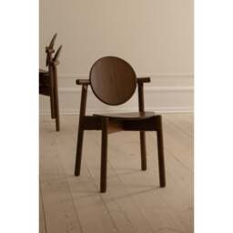 Umage Heiko Dining Chair - Walnut Colour: Walnut - thumbnail 7