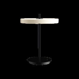 Umage Asteria Table Lamp - Pearl White with Black Base