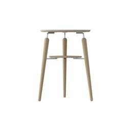 Umage My Spot Side Table with USB charger - Oak/Steel - thumbnail 1