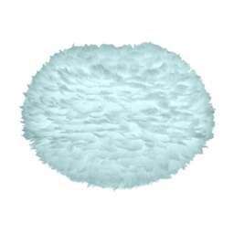 Umage Eos Feather Pendant Shade - Light Blue - 65cm with White Rosette Cord Set With or Without Cord Set: With White Rosette Cord Set