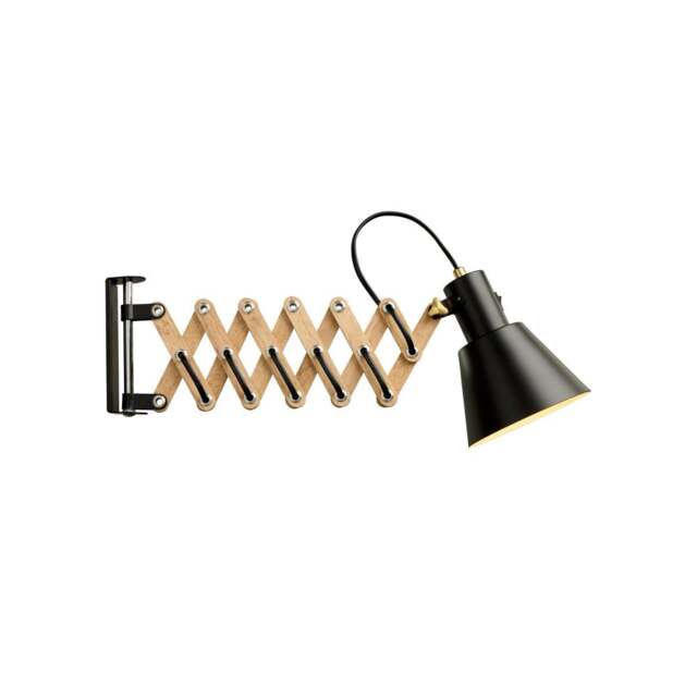 Halo Design Vintage Mini Wall Lamp Size: 12cm, Colour: Black - image 1