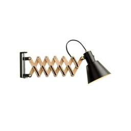 Halo Design Vintage Mini Wall Lamp Size:  12cm, Colour: Black