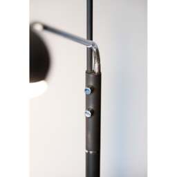 Halo Design Vegas Combi Floor Lamp - H 180cm - Black/Chrome Colour: Black / Chrome - thumbnail 3