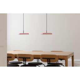 Umage Asteria Plus Pendant Lamp - Nuance Rose - Mini - Black Top Colour: Nuance Rose, Size: Mini, Style: Black - thumbnail 3