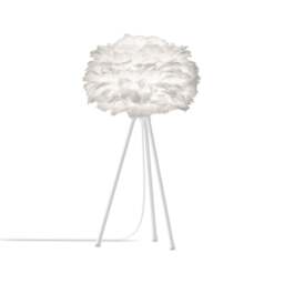 Umage Eos Tripod Table Lamp - White Feather Eos Mini/White Tripod