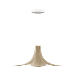 Umage Jazz Light Shade - Light Oak with White Rosette Cord Set With or Without Cord Set: With White Rosette Cord Set - thumbnail 1