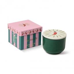 Paddywax Charmed 8oz/226g Green Glass Candle with Chili Lid - Chili Pepper & Mango - thumbnail 5