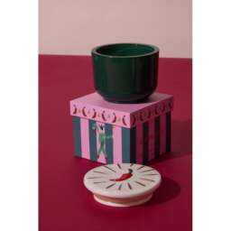 Paddywax Charmed 8oz/226g Green Glass Candle with Chili Lid - Chili Pepper & Mango - thumbnail 7