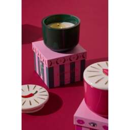Paddywax Charmed 8oz/226g Green Glass Candle with Chili Lid - Chili Pepper & Mango - thumbnail 6