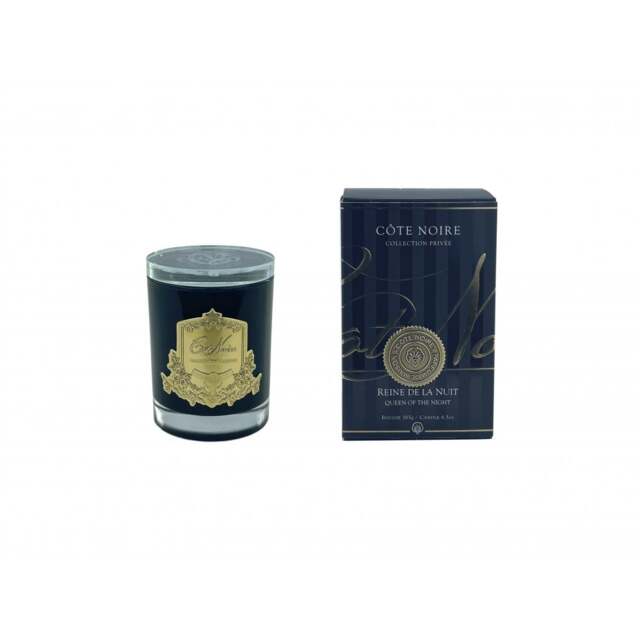 Cote Noire Queen of the Night 185g Soy Blend Candle - Gold