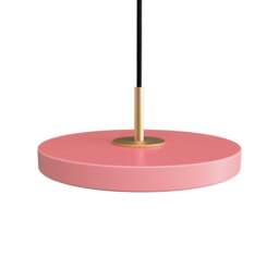 Umage Asteria Micro Pendant Light - Nuance Rose - Brass Top Colour: Nuance Rose, Asteria Detail: Brass