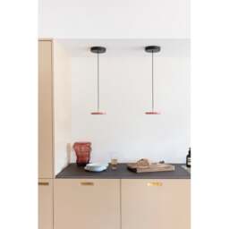 Umage Asteria Micro Pendant Light - Nuance Rose - Brass Top Colour: Nuance Rose, Asteria Detail: Brass - thumbnail 4
