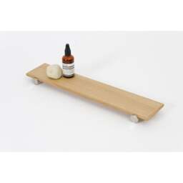 Wireworks Yoku 550 Bathroom Shelf - Oak - thumbnail 2