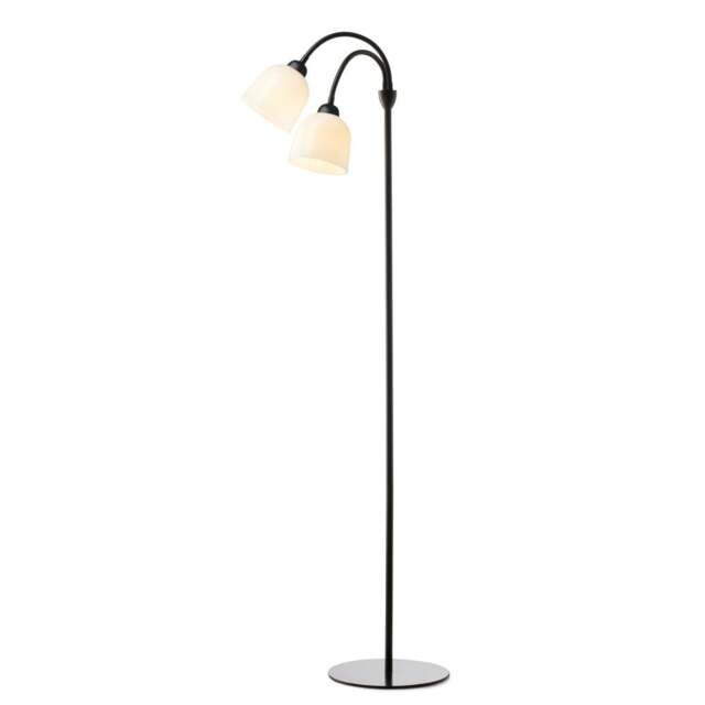 Halo Design Glow Floor Lamp - Opal/Black Size: 2-Arm - image 1