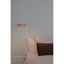 Umage Asteria Wall Light - Long - Nuance Rose - Hardwired Colour: Nuance Rose, Mounting: Hardwired - thumbnail 2