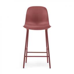 Normann Copenhagen Form Bar Chair - 65cm - Red Shell Colour: Red - thumbnail 2