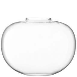LSA International Flower Curved Bouquet Vase - H20cm - Clear - thumbnail 2