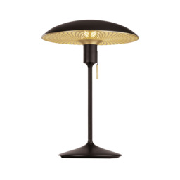 Umage Manta Ray Table Lamp - Black & Brass Manta Ray Shade/Black Sante Stand - thumbnail 6