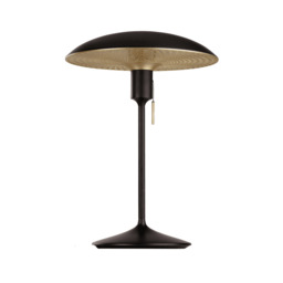 Umage Manta Ray Table Lamp - Black & Brass Manta Ray Shade/Black Sante Stand - thumbnail 5